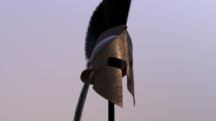 Spartan helmet 3D Model