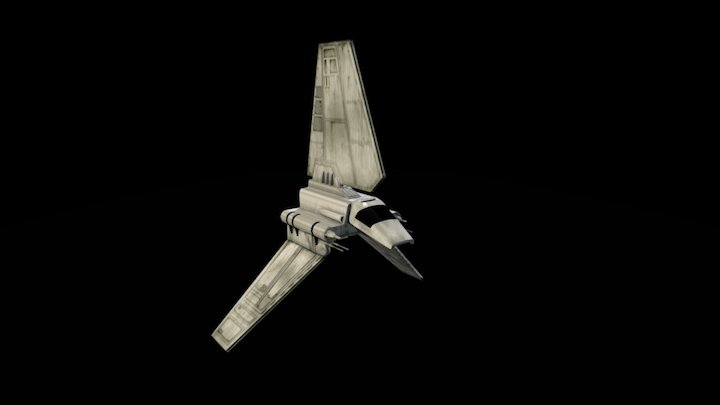 Imperial Lambda-class shuttle – Free 3D Model STL