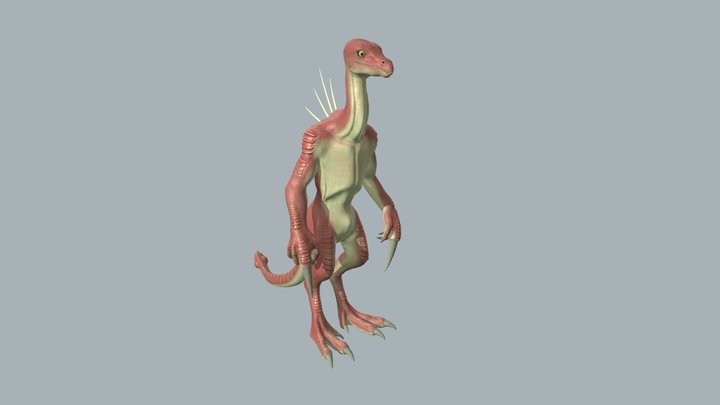 Drepanoid 3D Model