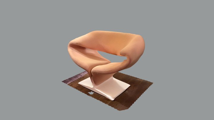 Ribbon Chair by Pierre Paulin 3D Model