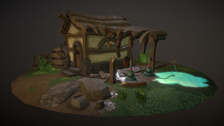 Quintessence Well 3D Model