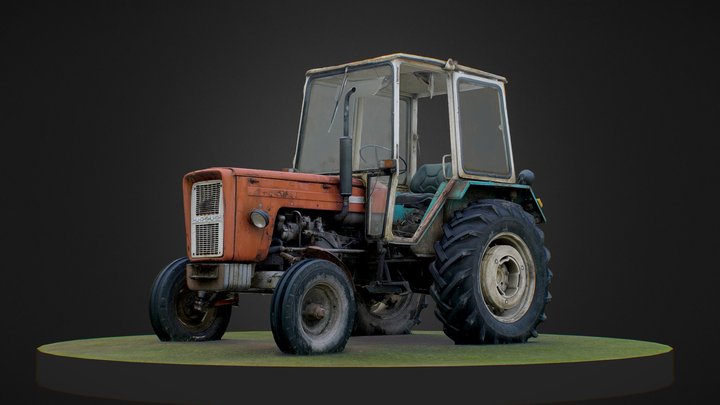 Ursus C360 Tractor 3D Model
