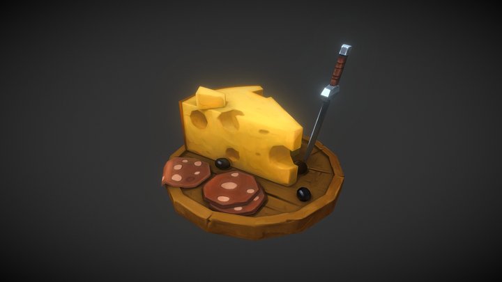 Cheese 3D Model