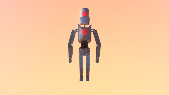 robot brawler 3D Model