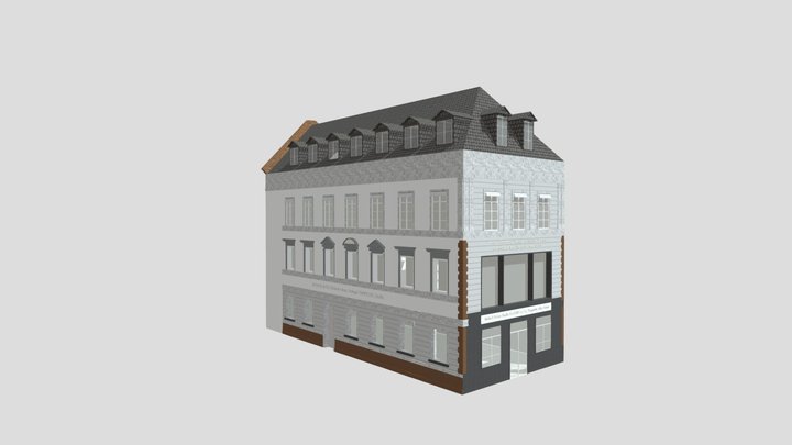 Flachsmarktstraße 10 3D Model