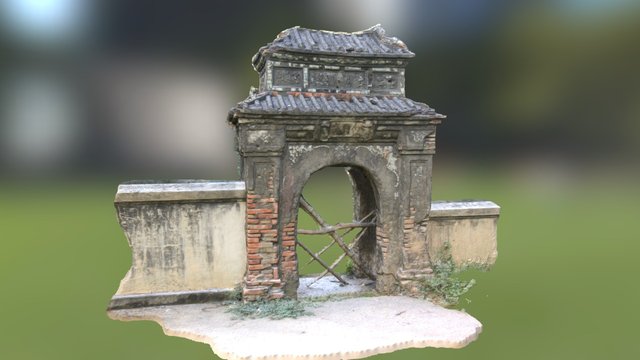 Cong Tam Quan 3D Model