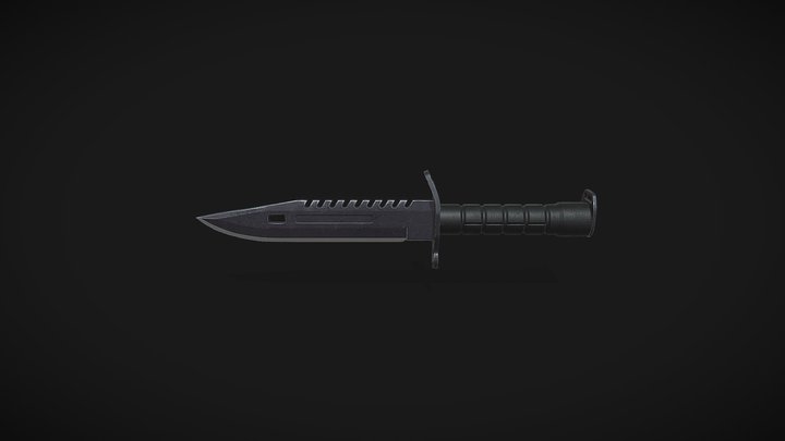 Knife M9 3D Model