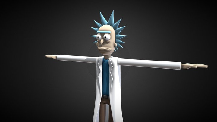 Rick Sánchez 3D Model