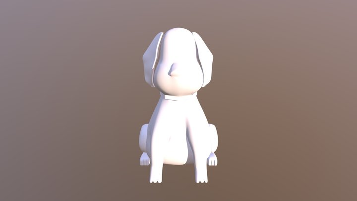 DOG2 3D Model
