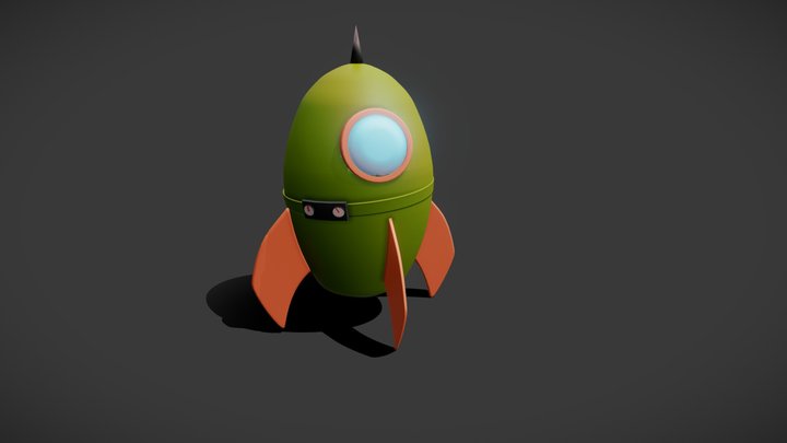 To the moon ! 3D Model