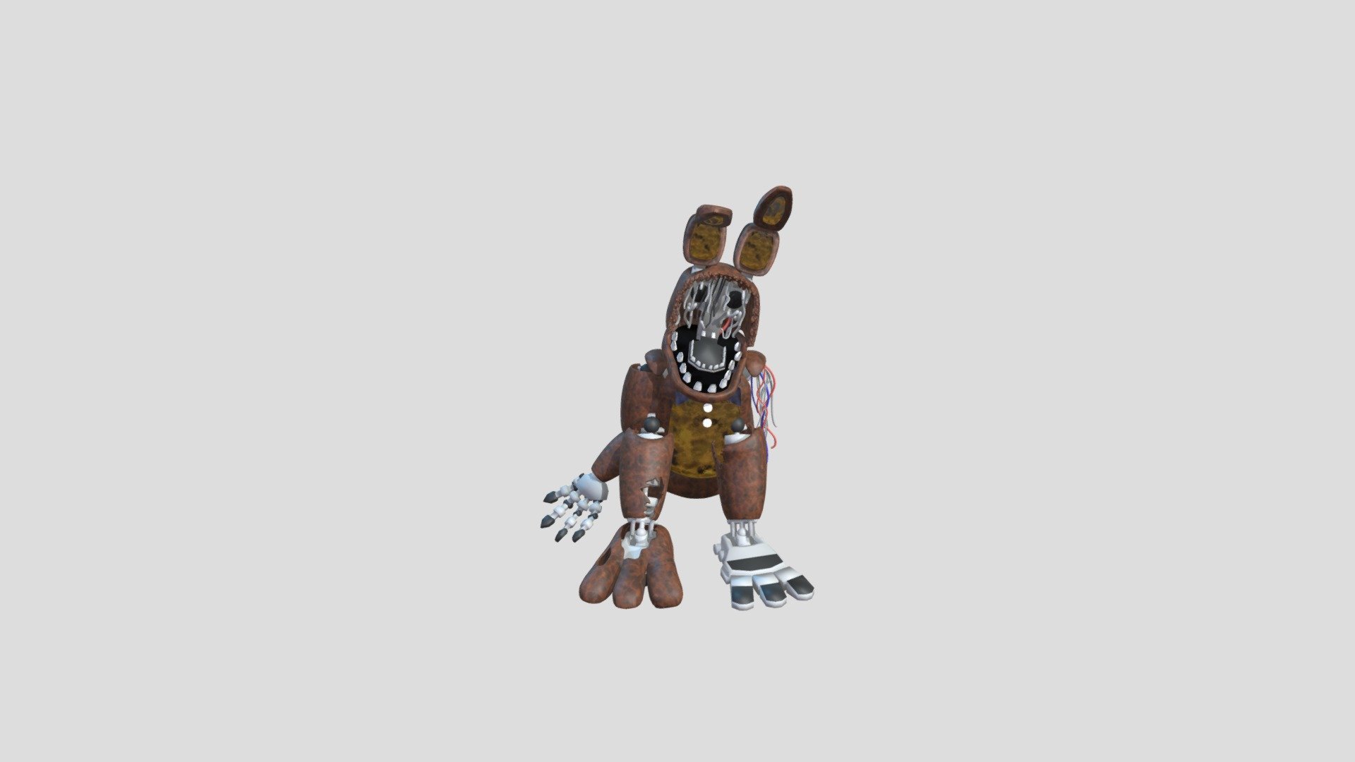 Withered Golden Bonnie