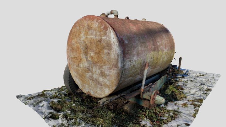 Day 139: Homemade Fuel Trailer – Modello 3D gratuito STL
