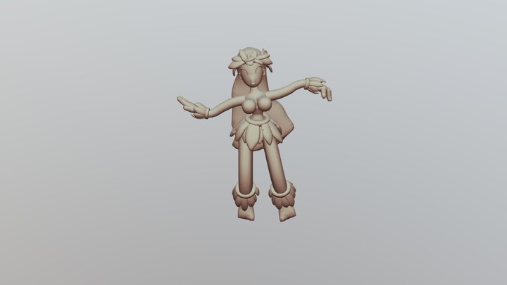 Girl For Slavik 3D Model
