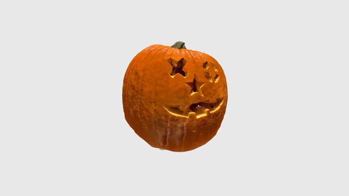 DoubleFacePumpkin 3D Model