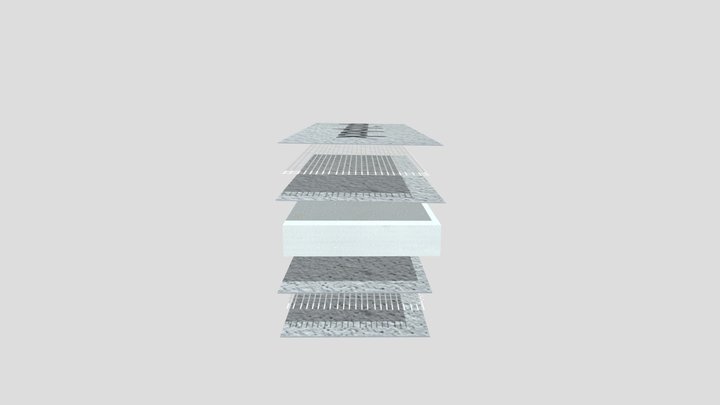 Panel quickplack 3D Model