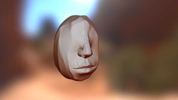 Sculpt January Day 01 - Mouth and Nose 3D Model