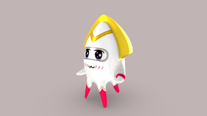 Sailor Bloop 3D Model