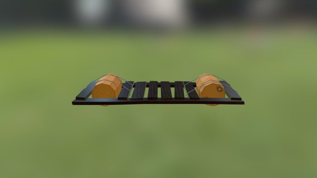 Dave High Water Low Tier Raft 3D Model