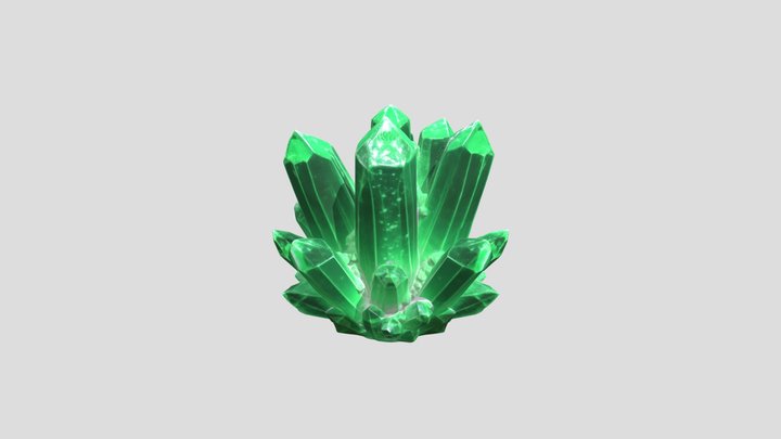 Emerald Crystal Cluster