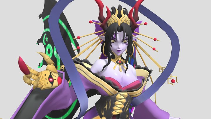 Lilithmon X 3D Model