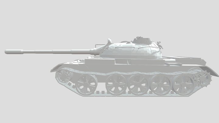 T-54B mod. 1959 [DENIED] 3D Model