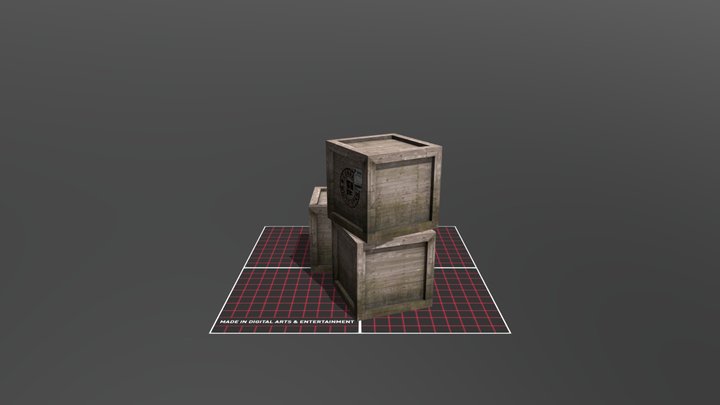 Prop Crates 3D Model