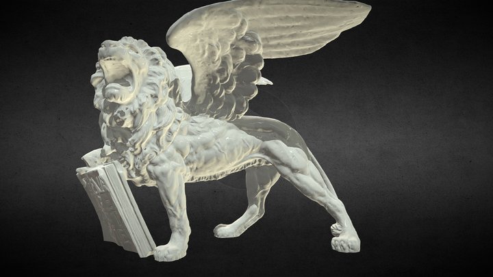 LEONE DI SAN MARCO - SERENISSIMA - VENEZIA 3D Model