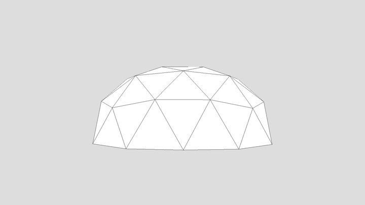 Tunnel-dome-4-CFs-no-extension-March2-20 3D Model