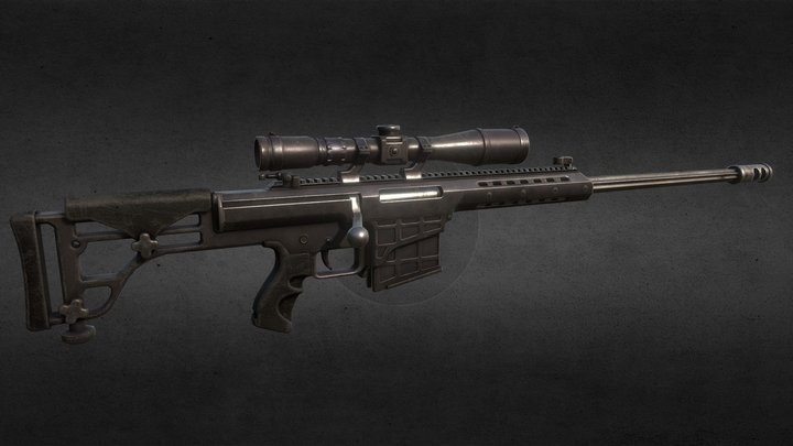 Sniper 3 – Gratis 3D-model STL