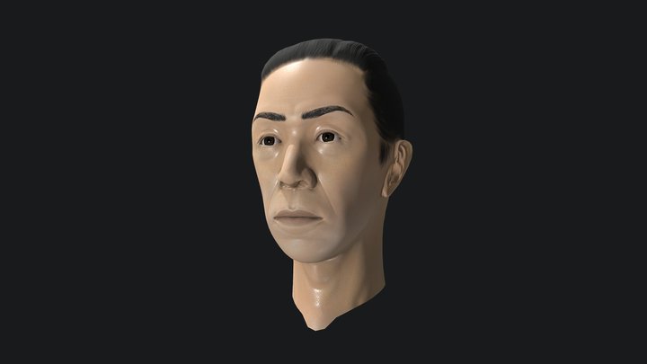 Character Bust 3D Model