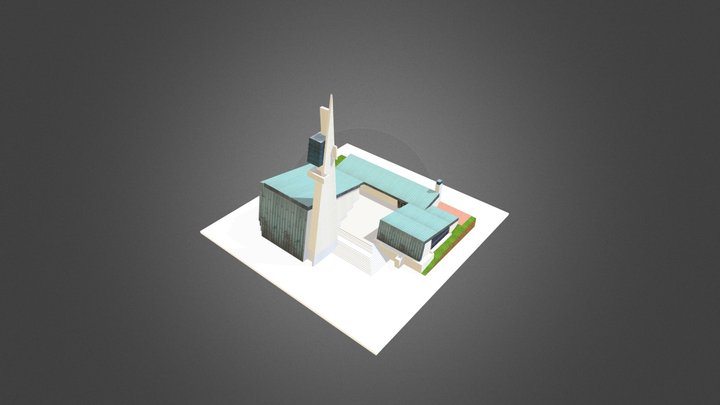 Leonberg-Ramtel, Versöhnungskirche 3D Model