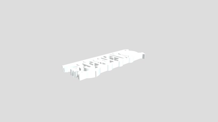 onepiece+logo+2_stls 3D Model