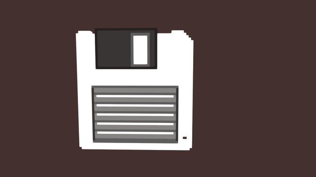 Disk 3/4 3D Model