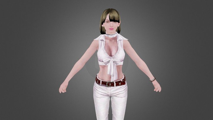 Ada Wong Resident Evil 4 Remake 3D model