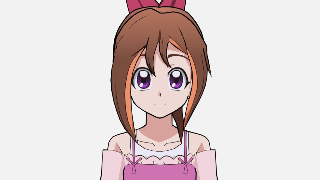 Anime Model - Girl 10 Year Old