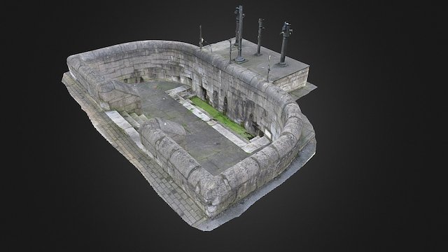 19th century water pump, Mallow, Co.Cork,Ireland 3D Model