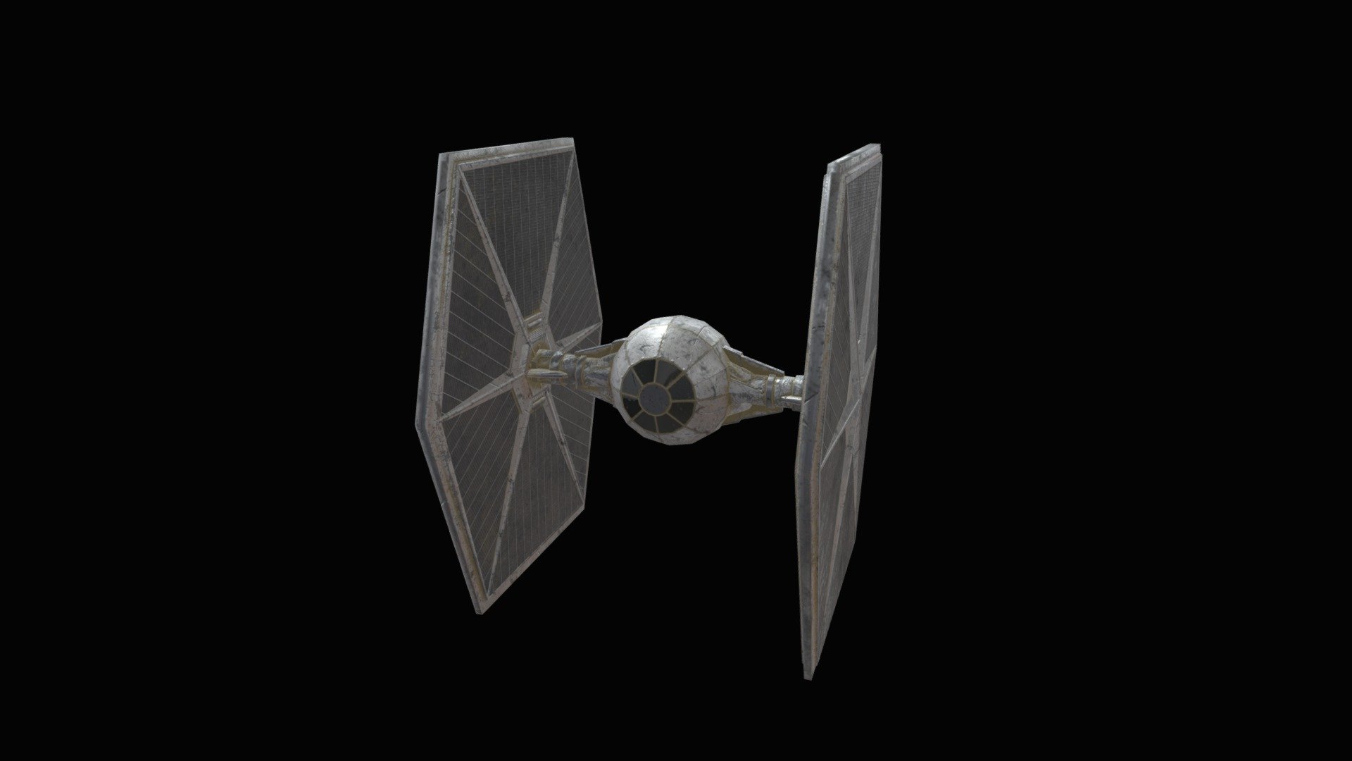 TIE-Fighter2 - 3D model by Motoshturman [ece6325] - Sketchfab