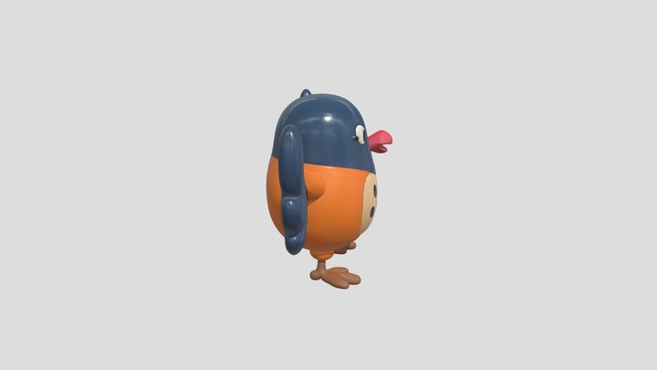 朱鸝 3D Model