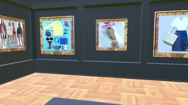 Instamuseum for @cosmopolitankorea 3D Model