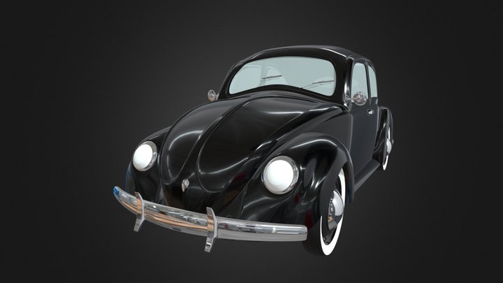 VW Typ 11 1948 3D Model