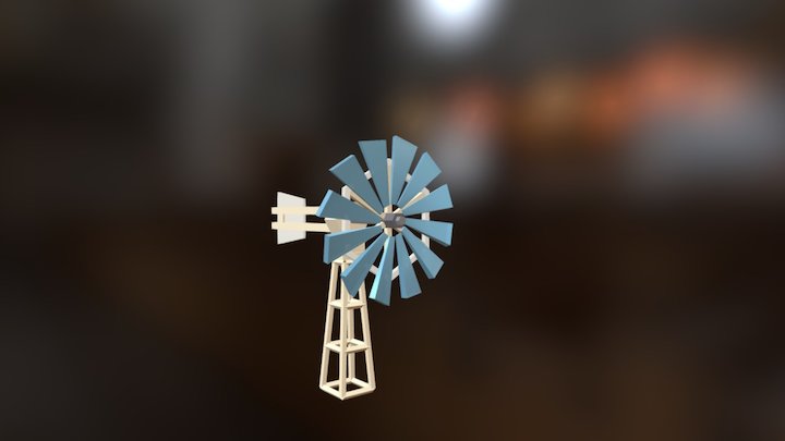 Windwill 3D Model
