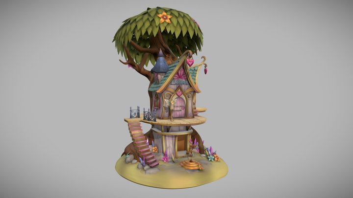 2DAE07_Verhappen_Lizzy_TreehouseSketchfab 3D Model