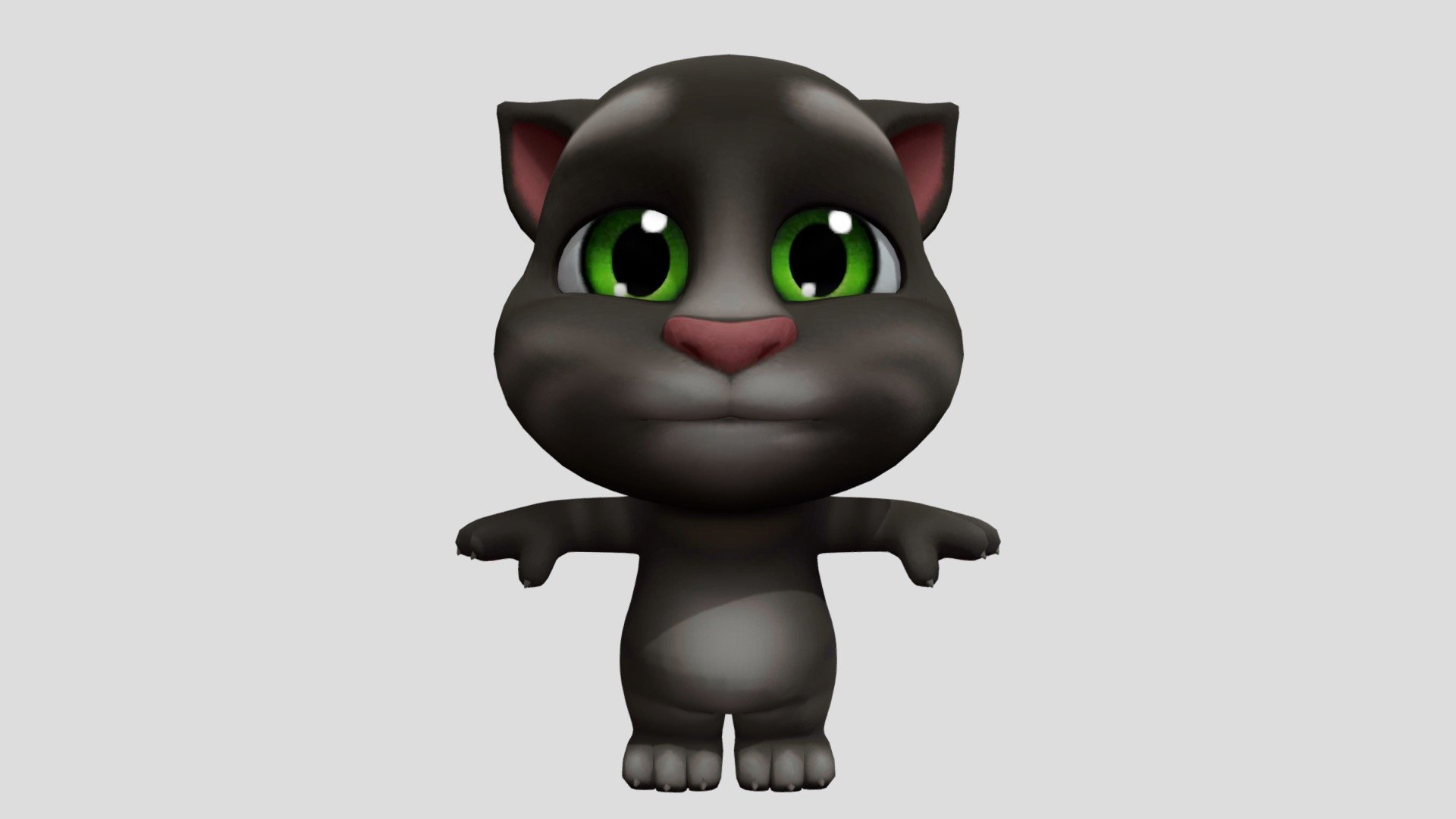 My Talking Tom 2 - Tom Cat Baby - Download Free 3D model by SMF ...