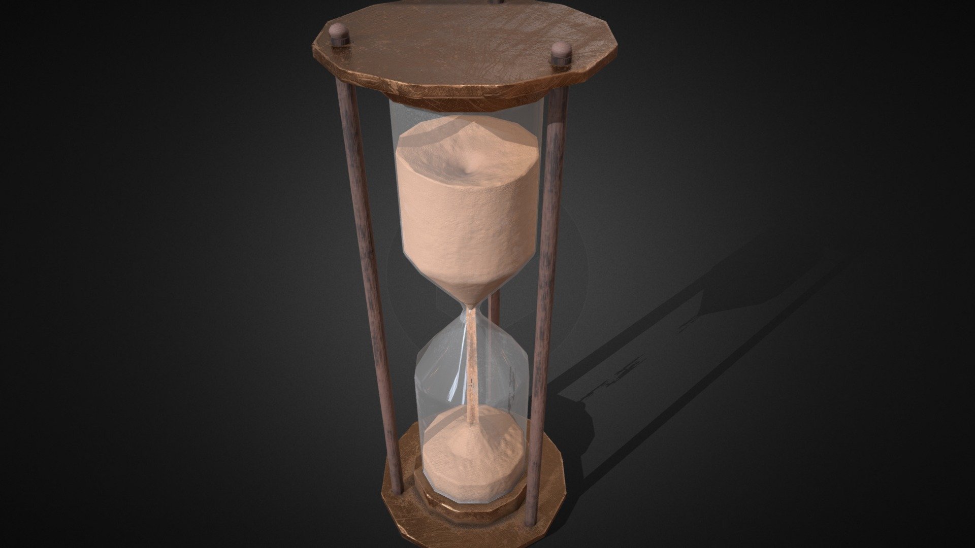 Песочные часы - Download Free 3D model by Mango (@fake.don) [eceb4b0 ...