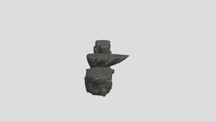 Cliff 3D Model