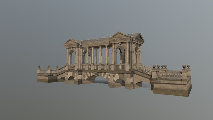 Palladian Bridge 3D Model