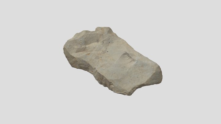 Pedestal Rock 3D Model