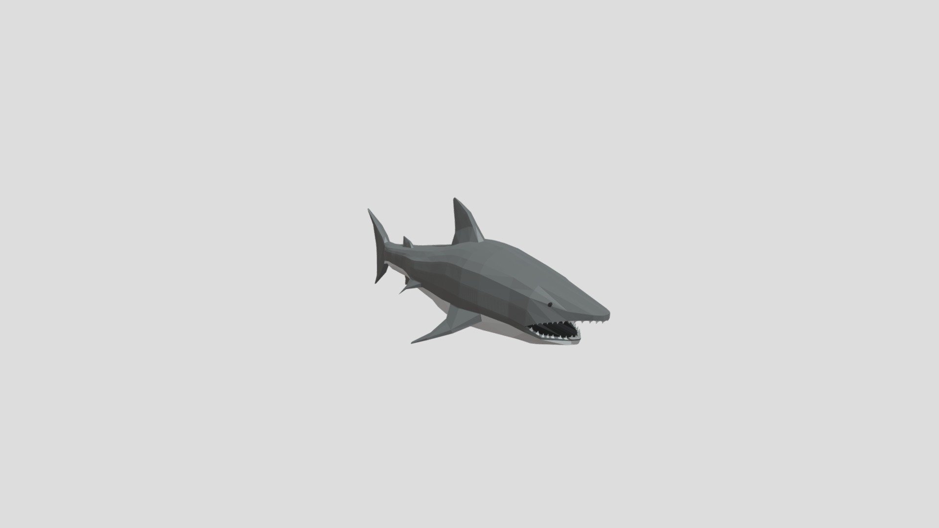 Low Poly Shark