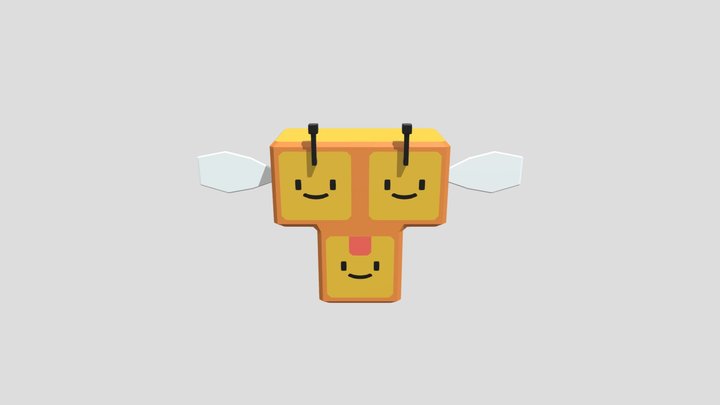 Custom Quest Models: #415 Combee 3D Model