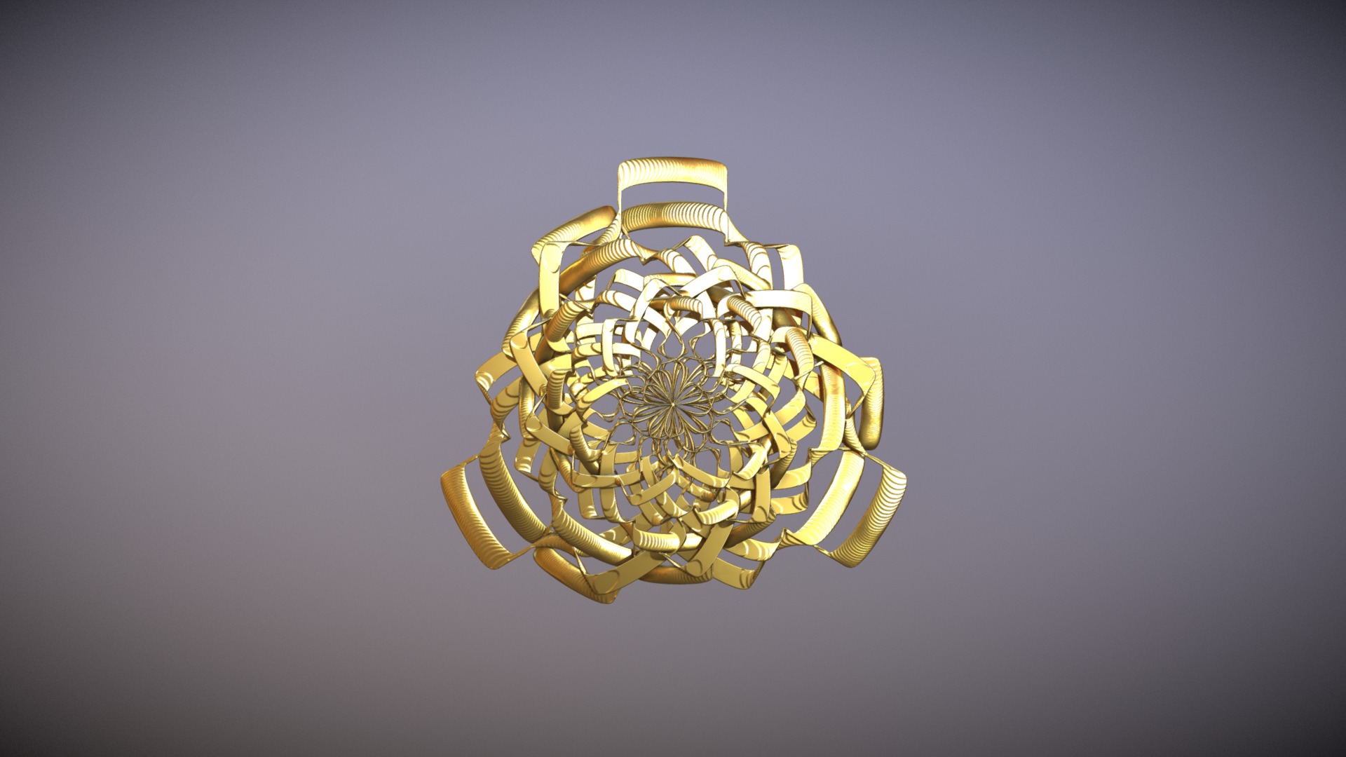 3D model India - This is a 3D model of the India. The 3D model is about a gold and silver diamond.